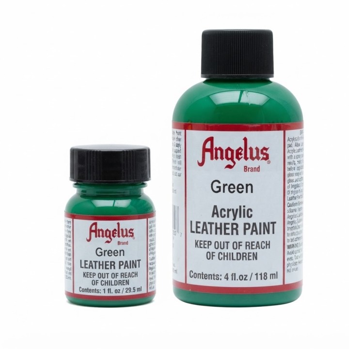 Angelus acrylic paint, Green