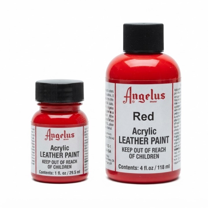 Angelus acrylic paint, Red