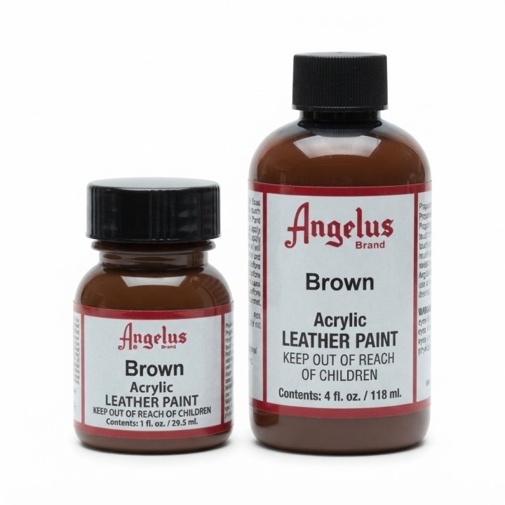 Angelus acrylic paint 1 OZ Brown