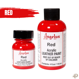 Angelus acrylic paint, Red