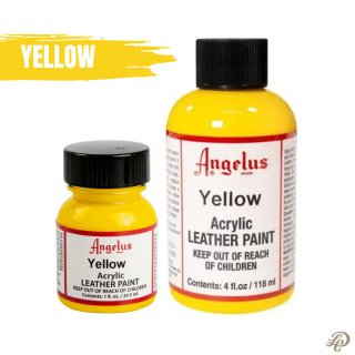 Angelus acrylic paint, Yellow