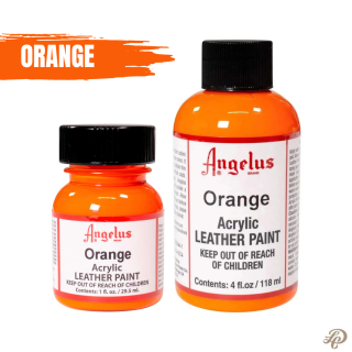 Angelus acrylic paint 1 OZ Orange