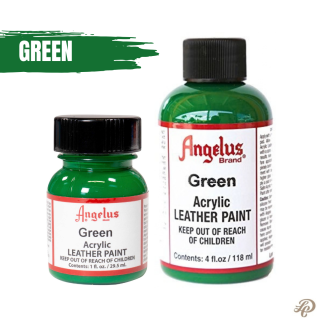Angelus acrylic paint, Green