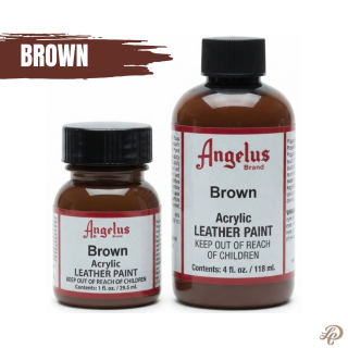 Angelus acrylic paint 1 OZ Brown