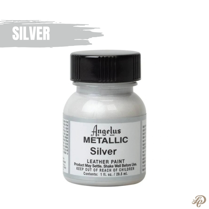 Angelus acrylic paint 1 OZ Metallic Silver