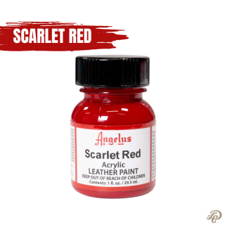 Angelus acrylic paint 1 OZ Scarlet Red