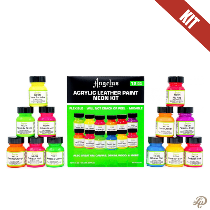Angelus Kit Néon 12 couleurs