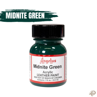 Angelus acrylic paint 1 OZ Midnight Green