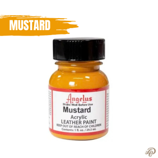 Angelus acrylic paint 1 OZ Mustard