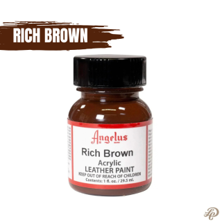 Angelus acrylic paint 1 OZ Rich Brown