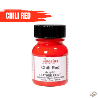 Angelus acrylic paint 1 OZ Chili Red
