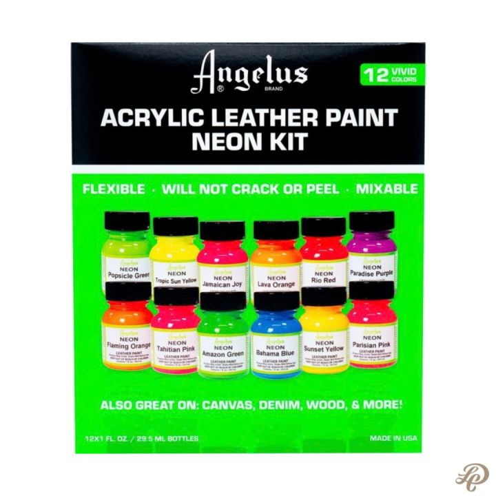 Angelus Kit Néon 12 couleurs